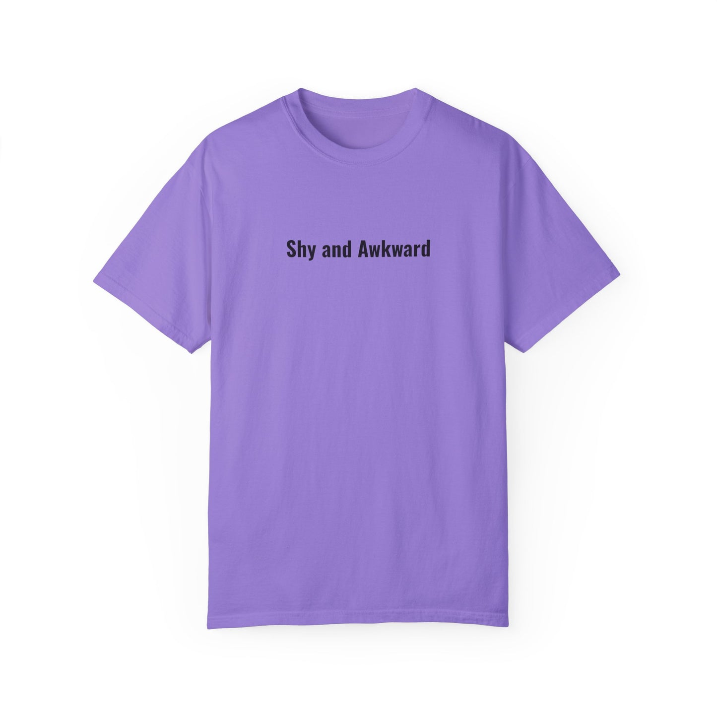 Shy and Awkward Unisex Garment-Dyed T-Shirt