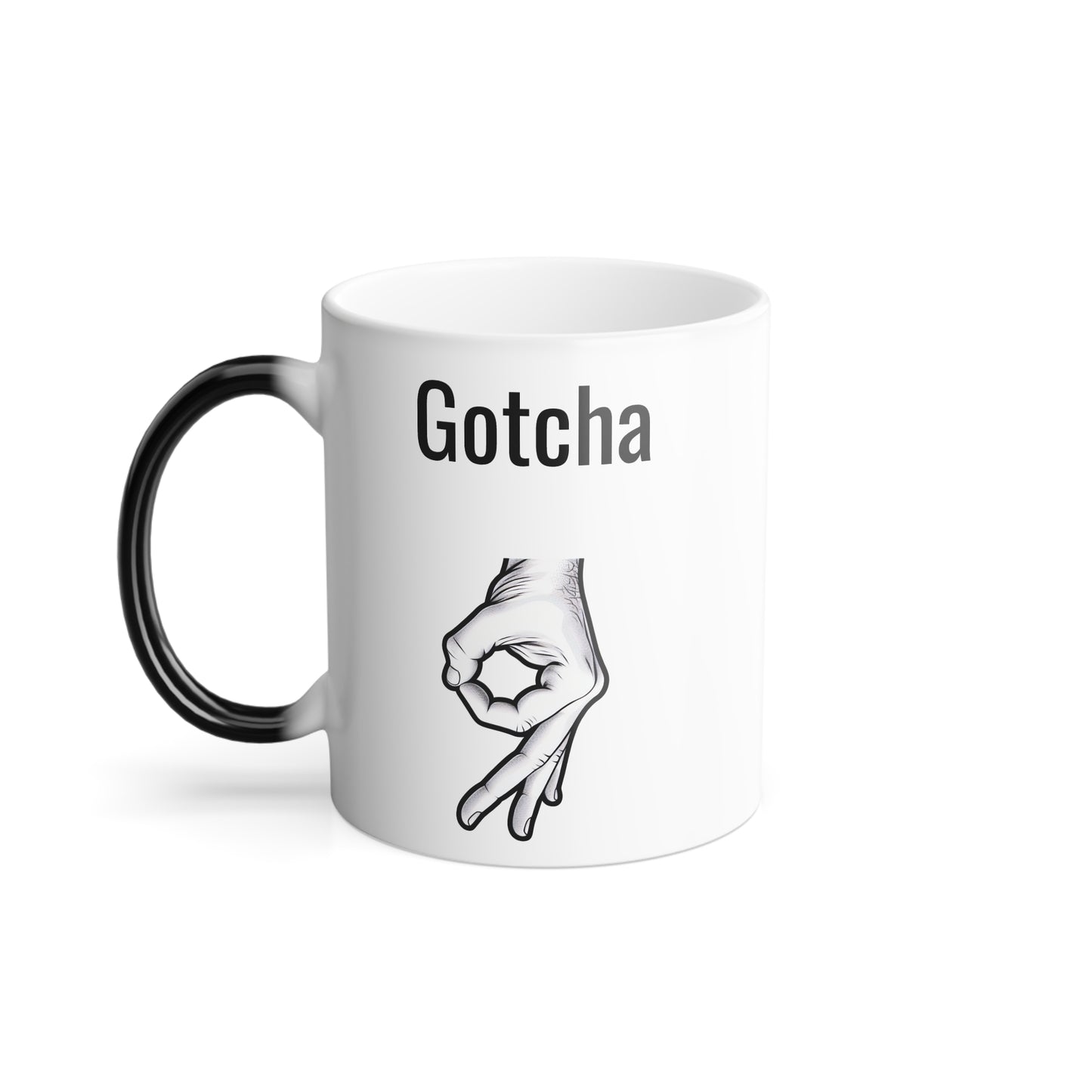 Gotcha Color Morphing Coffee Mug – Fun Gift for Friends & Family