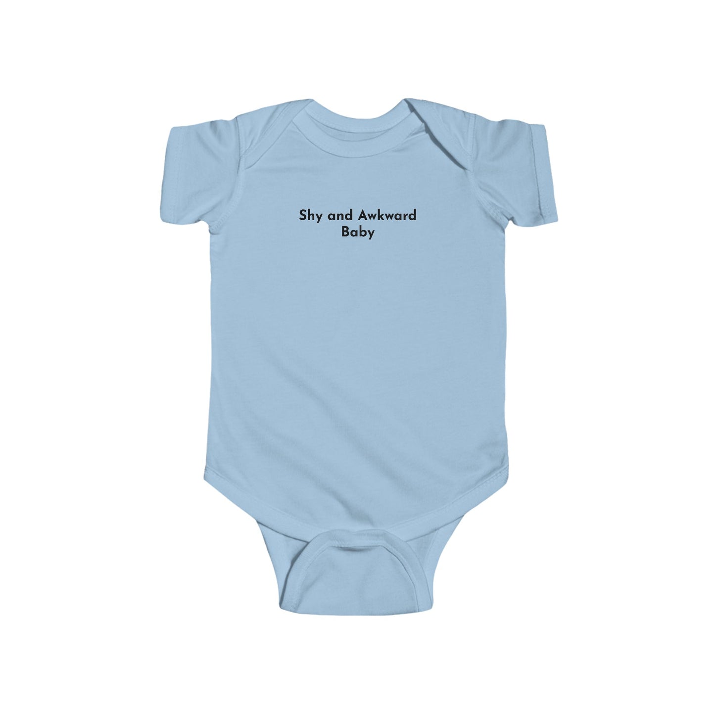 Shy and Awkward Baby Bodysuit - Funny Infant Jersey Suit for Baby Gift