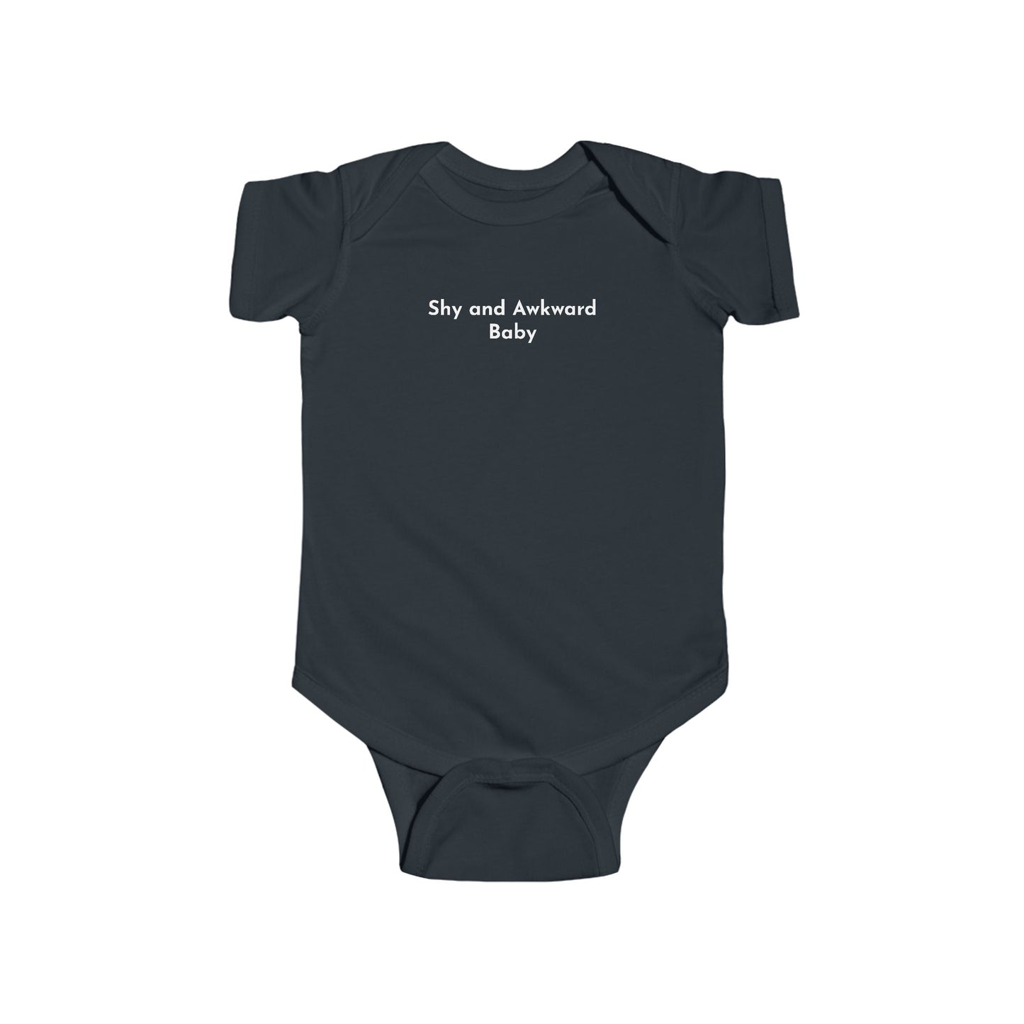 Shy and Awkward Baby Bodysuit - Funny Infant Jersey Suit for Baby Gift